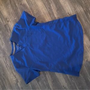 Fabletics scrubs royal blue size small